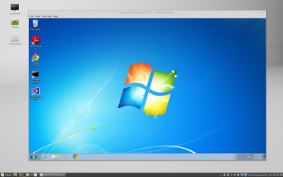 remote-viewer client Spice connection to Windows 7 VDI
