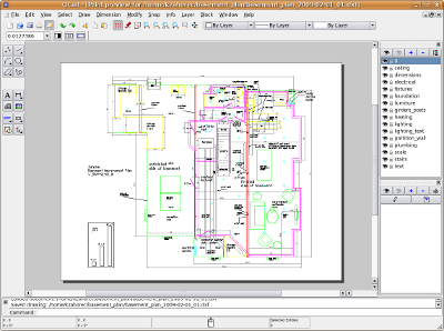 librecad print diagram